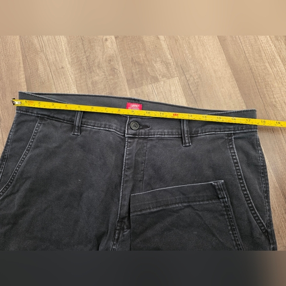 LEVIS XX CHINO STANDARD TAPER PANTS KHAKIS GRAY 34 X 30 Grunge Business Gorp - Picture 10 of 15